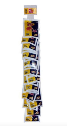 210598 Rodenticida en pellets tira con 20 sobres 20gr R202 Rat Kill