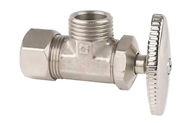 211025 Valvula control angular 1/2" x 1/2" laton barril VAC13C Nacobre NACOBRE