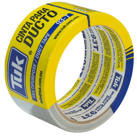 211059 Cinta para ducto 48mm x 10mts profesional 93T Tuk