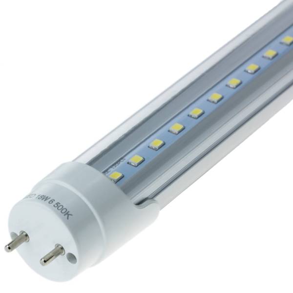 211142 Lampara LED 6500k t8 LDD transparente Kley