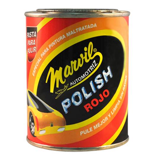 211336 Pasta roja para pulir pintura muy dañada 300g marvil