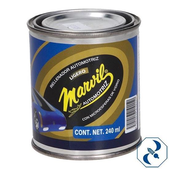 211340 Rellenador automotriz con catalizador 240 ml MARVIL