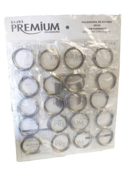 212551 Soldadura electronica tira 20 pz PREMIUM