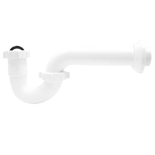 213130 Media trampa para lavabo y fregadero rigida con registro Fleximatic