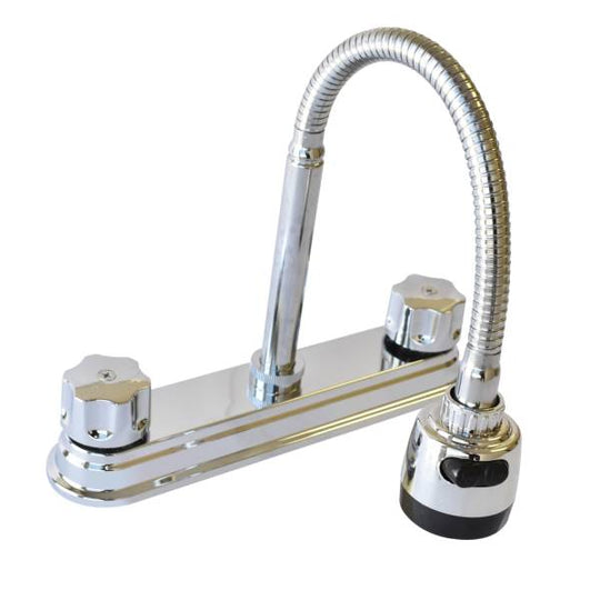 213204 Mezcladora fregadero zinc tipo flexible maneral standard cromada MFVZ008 Vianti