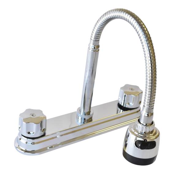 213204 Mezcladora fregadero zinc tipo flexible maneral standard cromada MFVZ008 Vianti