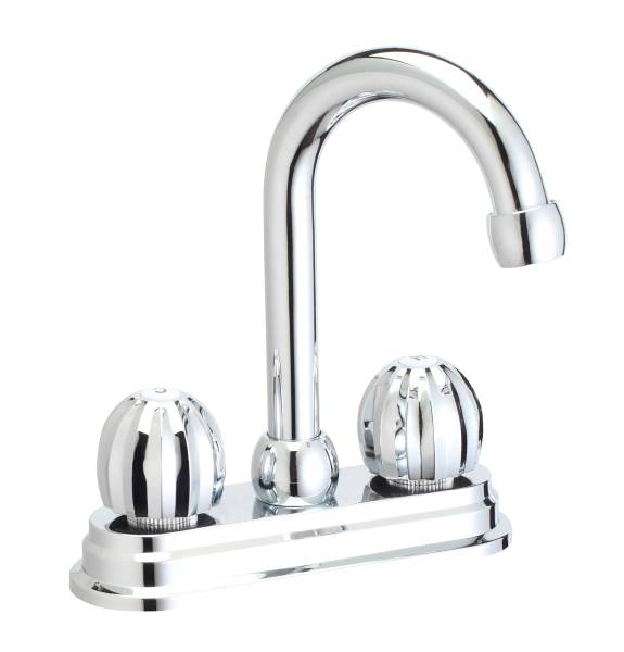 213237 Mezcladora lavabo zinc tipo bar maneral standard cromada MLVZ001 Vianti