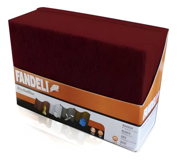 214296 Lija almohadilla marron fino uso domestico Fandeli