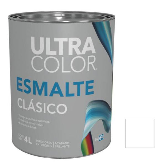 214858 Esmalte linea clasica blanco 4.0l ultracolor