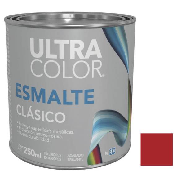 214873 Esmalte linea clasica rojo 0.25l ultracolor