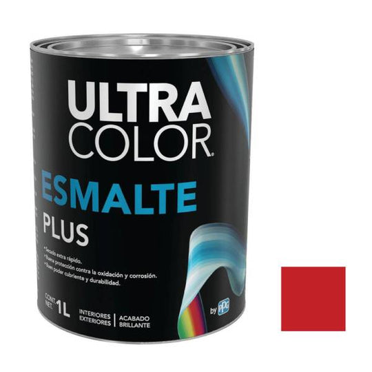 214889 Esmalte linea plus rojo 1.0l ultracolor