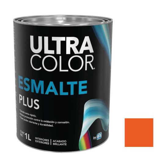 214895 Esmalte linea plus naranja 1.0l ultracolor