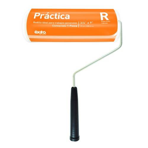 214916 Rodillo para pintar liso 9" Practica Exito
