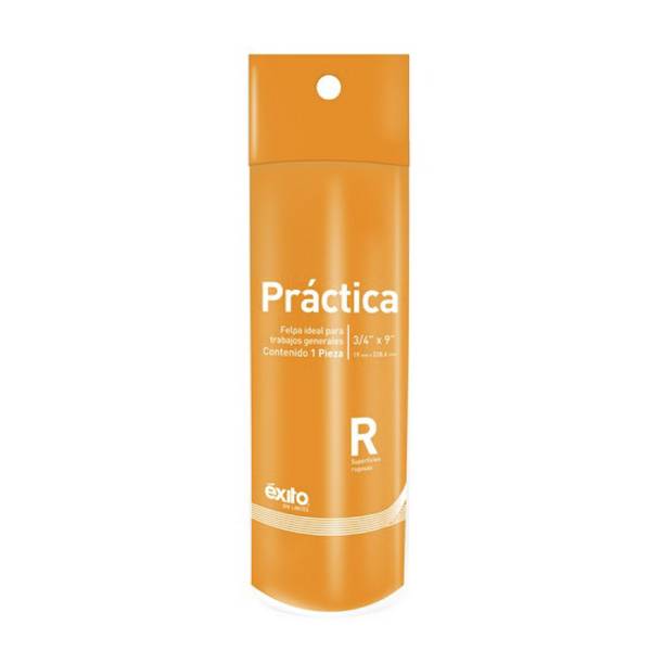 214921 Repuesto para rodillo extra Rugoso 9" Practica Exito