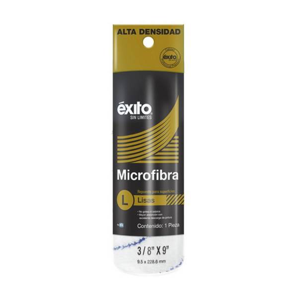 214923 Repuesto para rodillo Rugoso 9" microfibra Practica Exito