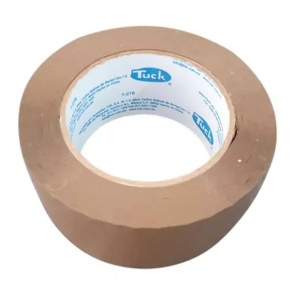 215327 Cinta de empaque canela 48mm x 150mt adhesivo acrilico 278 Tuk