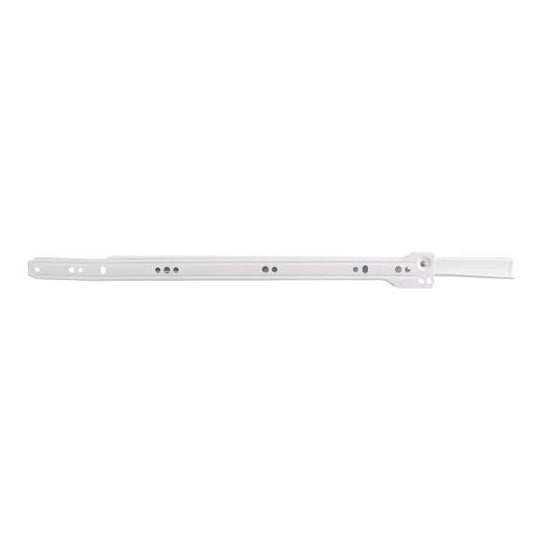 215412 Juego correderas .8mm x 45cm tipo europeo blanca sin tornillos Handy Home