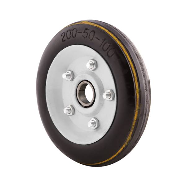 215417 Rueda para diablito d/hule 200mm c/balero galv 7078 handy ho