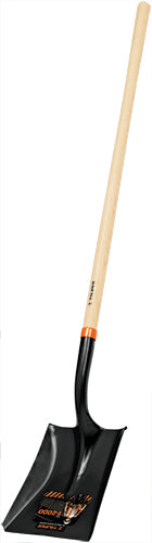 2157 Pala cuadrada t2000 mango de madera largo Truper