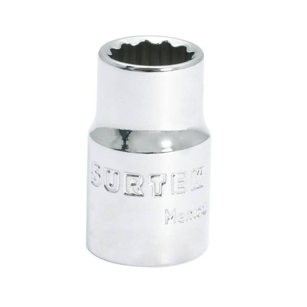 216705 Dado cuadro 3/8" estriado 10mm F5110M Surtek