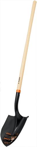 2188 Pala redonda t2000 mango de madera largo Truper