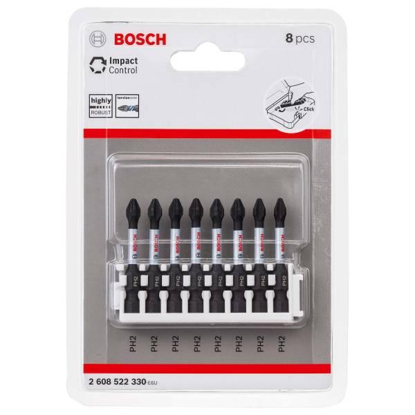 224420 Juego 8 puntas PH2 2" Bosch