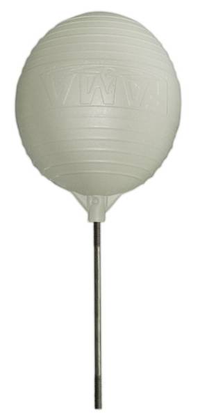 224674 Flotador plastico 6" para tinaco con varilla 1/4" 2946 Fama
