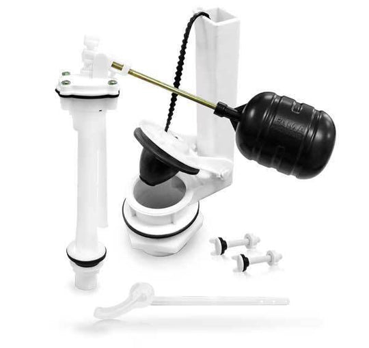 224679 Juego de herrajes para sanitario plasticos de 2" Minimax 9400 Fama