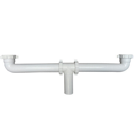 224682 Salida central para fregadero PVC blanca 2240 Fama