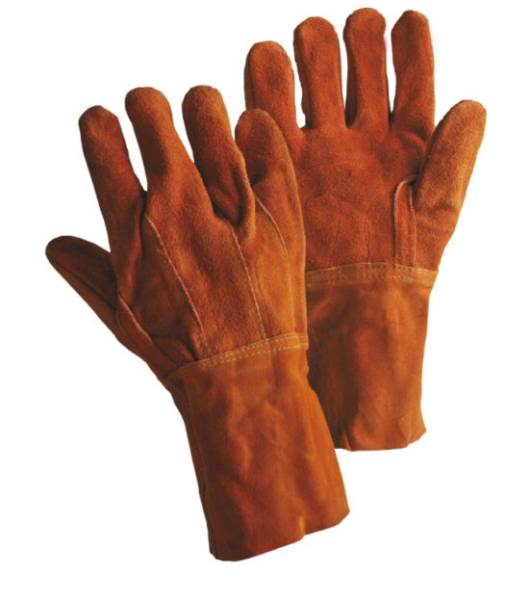 224976 Guante de carnaza largo unitalla By Lack