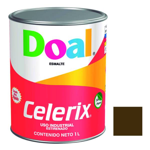 225266 Esmalte linea celerix chocolate semimate 1.0l Doal