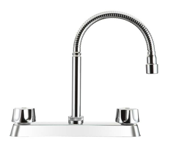 225525 Mezcladora fregadero zinc tipo flexible maneral standard cromada MFVZF004 Vianti