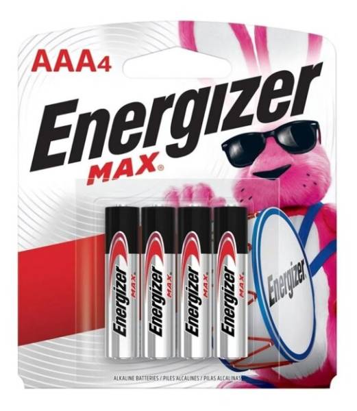 226813 Pila alcalina AAA blister con 4 e92bp4 energizer