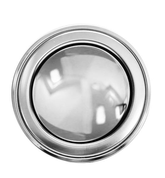 227852 Coladera universal PVC con rejilla push crom 2249 Fleximatic