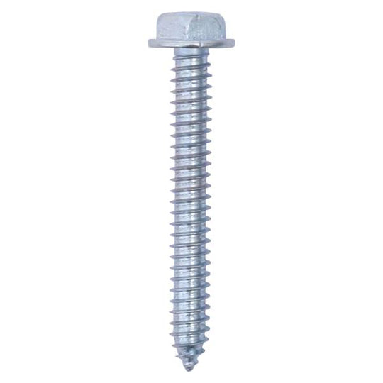 228190 Pija para lamina cabeza hexagonal ranurada 1/4" 075mm 3" con 50pz Vianti