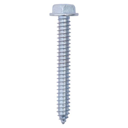 228192 Pija para lamina cabeza hexagonal ranurada 1/4" 100mm 4" con 50pz Vianti
