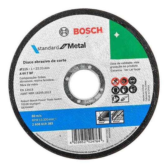 228552 Disco corte metal 4-1/2" x 1 mm x 7/8" Bosch