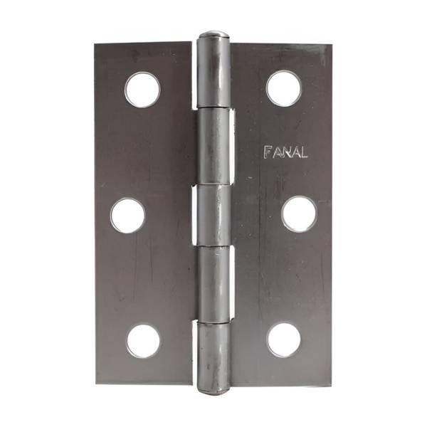 2286 Bisagra alargada ligera perno remachado sin tornillos 2-1/2" pulida Fanal