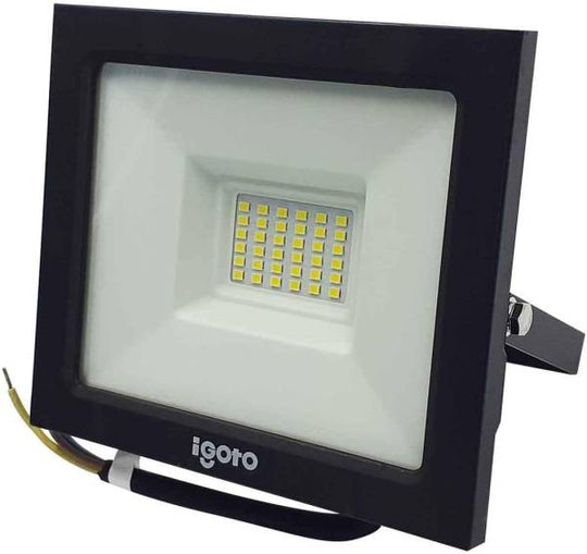 228665 Reflector LED ultradelgado 30w LDD negro REF030 Igoto