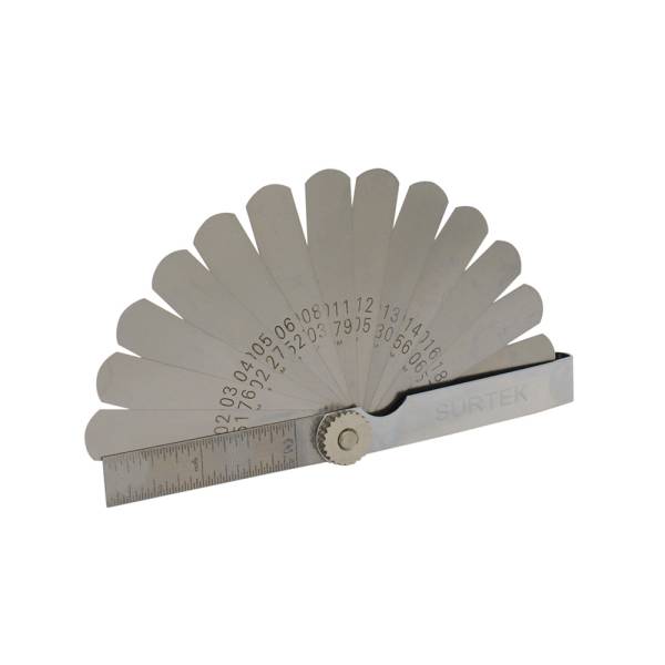 229447 Calibrador 15 lainas 0.002 a 0.025 107325 Surtek