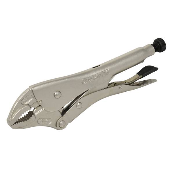 229690 Pinza de presion mordaza curva 7" 115083 Surtek