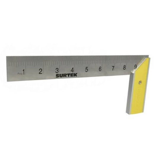 230869 Escuadra para carpintero 10" mango de plastico 122252 Surtek
