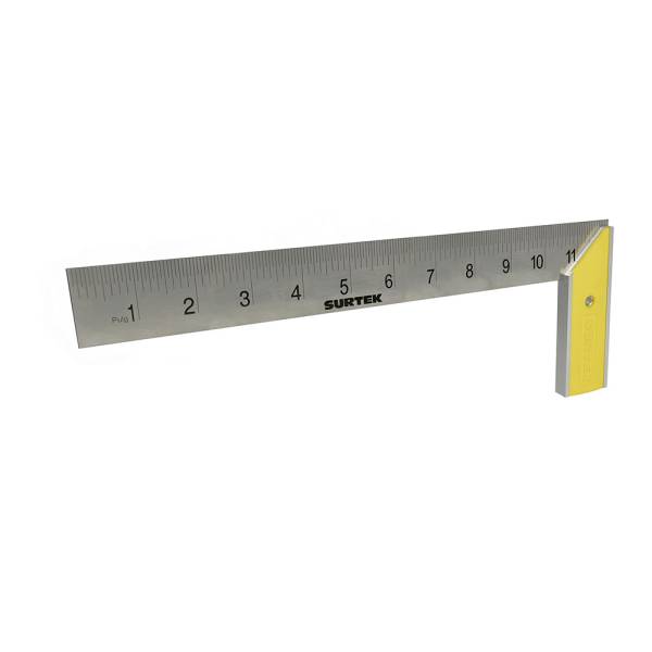 230870 Escuadra para carpintero 12" mango de plastico 122253 Surtek