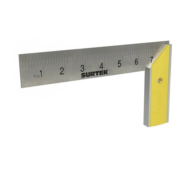 230872 Escuadra para carpintero 08" mango de plastico 122251 Surtek