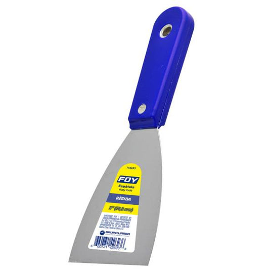 230955 Espatula rigida acero 050mm 2" mango de plastico FOY