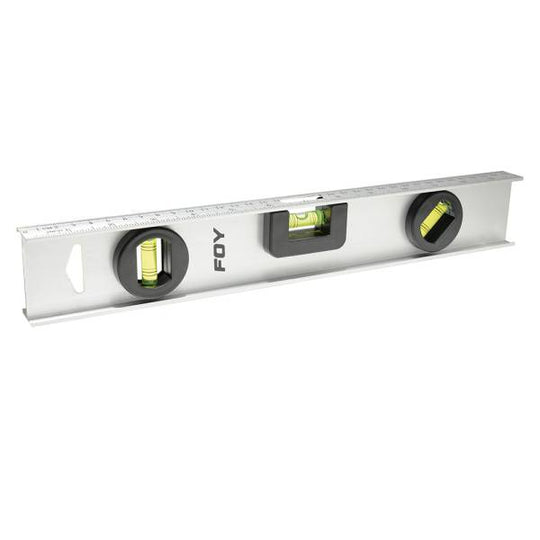 231508 Nivel aluminio 3 gotas 24" 142603 FOY