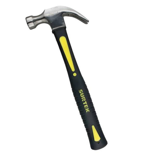 231670 Martillo uña curva mango fibra de vidrio 16oz 416F Surtek
