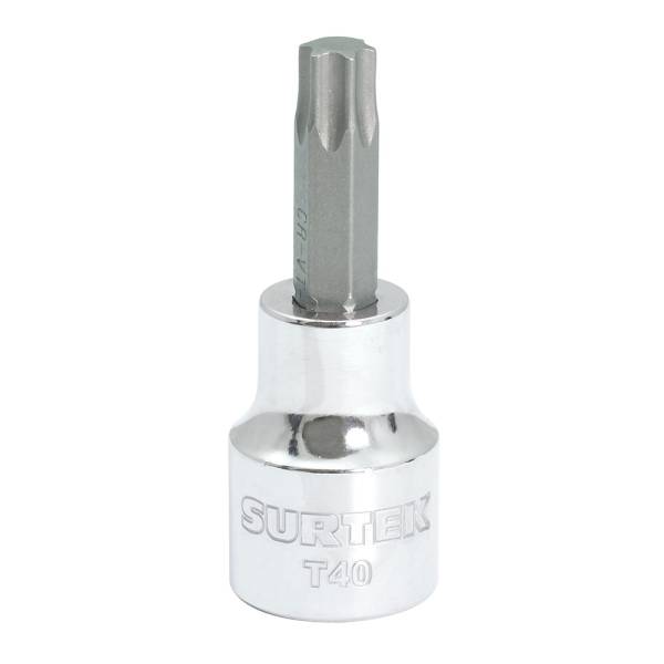 231956 Dado cuadro 3/8" punta torx t-40 BF51T40 Surtek