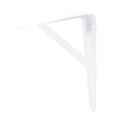 232573 Mensula de acero 10" x 16" blanca reforzada Surtek