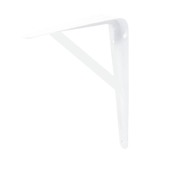 232575 Mensula de acero 13" x 20" blanca reforzada Surtek